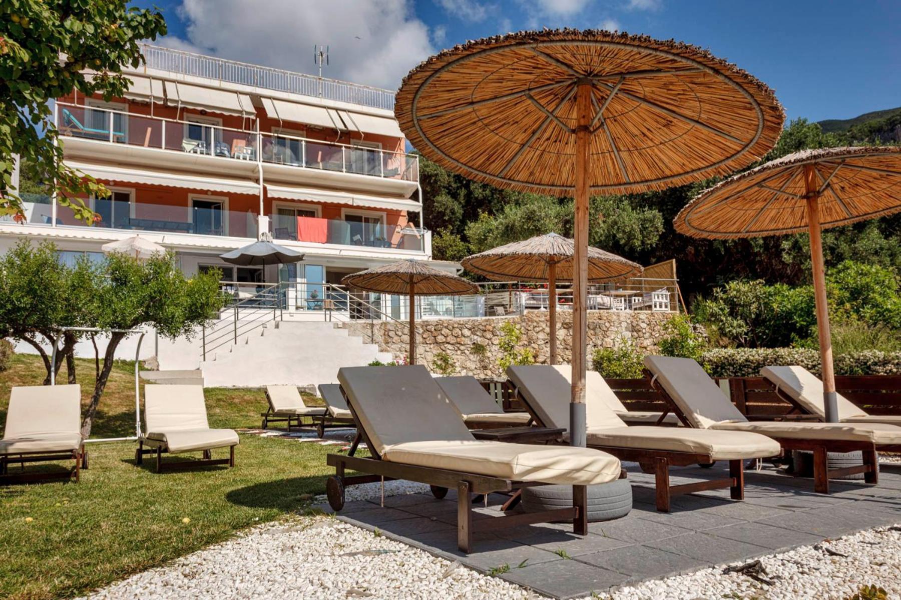 Napoleon On The Beach Paleokastritsa Exterior photo